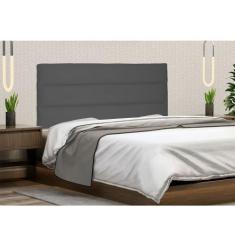 Painel Cabeceira Livia Cama Box King 195cm Suede - SSX Multicoisas - S