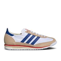 adidas SL72 Tênis feminino, Branco nuvem/azul royal/vermelho, 35
