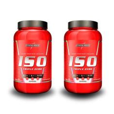 Kit com 2 Iso Triple Zero - Whey Protein Isolado - 900g cada - Integra