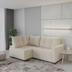 Sofá de Canto 4 Lugares 181cm Leme Montreal
