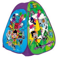 Barraca Infantil Portátil Jovens Titãs 7671 Zippy Toys - Colorida