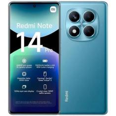 Celular Xiaomi Note 14 Pro 256GB + 8GB ram Azul 4G, Face Unlock, Leito