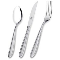 Faqueiro Hercules Inox Monterrey 72 Peças Com Estojo, Prata, 72