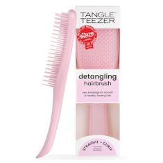 Tangle Teezer - Escova de cabelo desembaraçadora The Wet Detangler Millenial Pink para todos os tipos de cabelo, molhados. Cor: Rosa claro