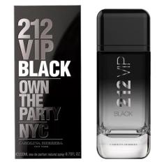 Perfume Carolina Herrera 212 Vip Black Eau De Parfum 200ml Masculino