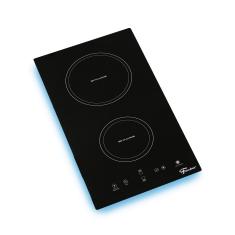 Fogão Cooktop Fischer 2Q por Indução Mesa Vitrocerâmica - 220V Touch Screen