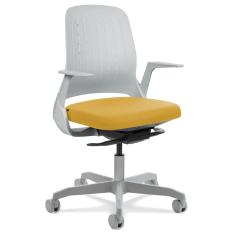 Cadeira My Chair Light Grey Yellow
