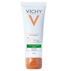 Vichy Purify Protetor Solar Sem Cor FPS70 40g
