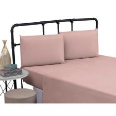 Lençol de Cama Queen Size Revenda Sem Elástico Hotel Pousada Cama Box 