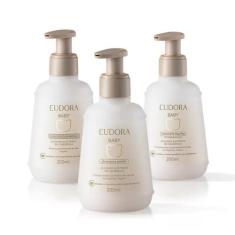 Combo Eudora Baby: Shampoo 200ml + Condicionador 200ml + Sabonete Líqu