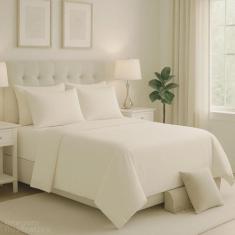 Jogo de Lençol Micropercal 4 Peças Cama King Box Preço Baixo - EMPÓRIO