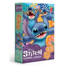 Quebra Cabeça Stitch 200 Peças Toyster 003179 - Toyster Brinquedos