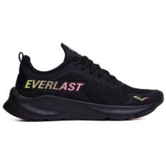 Tênis Everlast Cave Runner Uni Preto / Amarelo-Unissex