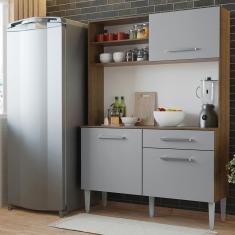 Arm??rio de Cozinha Compacta 120cm Life Madesa