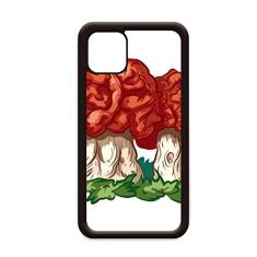 Linda estampa de cogumelo vermelho para iPhone 11 Pro Max capa para celular Apple