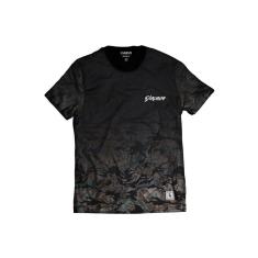 Camisa Thug Life Dólar Rap EUA Preta-Masculino