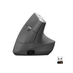 Mouse sem fio Logitech MX Vertical Design Ergonômico para Redução de Tensão Muscular, USB Unifying ou Bluetooth, Recarregável - 910-005447