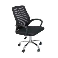 Cadeira Office Diretor com Encosto e Rodízio Cádis Preto