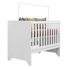 Berço Americano Retro Maya Branco Acetinado – Canaã