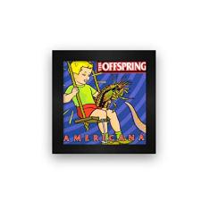 Quadro azulejo com moldura Offspring Americana