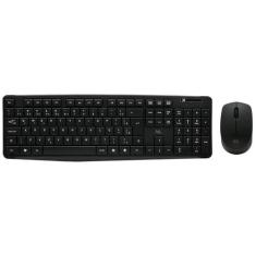 Teclado e Mouse Sem Fio Mtek KM-5239 - Preto (Portugues)