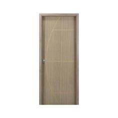 Kit Porta de Madeira Decorada 215x94cm com Batente de Mdf Ultra 16cm G