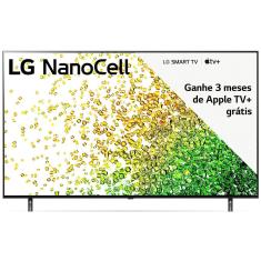 Smart Tv Lg 55&#39;&#39; 4K, Ultra Hd Nano Cell 55Nano85, Hdr10, Thinq Ai, 3 Hdmi, 3 Usb, Wi-Fi Integrado