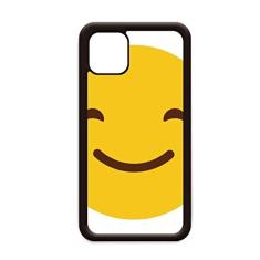 Capa amarela sorridente fofa online chat Happy para iPhone 12 Pro Max para Apple Mini Mobile Case Shell