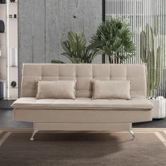 Sofá Cama 3 Lugares 192cm Luna - Estofart