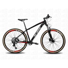 Bicicleta Aro 29 KSW XLT 12v Shimano Deore Freio Hidráulico