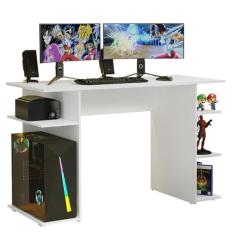Escrivaninha Mesa para Computador Gamer Branco 9424 Madesa