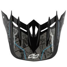 Pala Capacete Infantil Pro Tork + Parafusos Cross Kids Cartoon Racing 