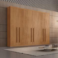 Guarda Roupa Casal 6 Portas em MDF Pernambuco Rufato