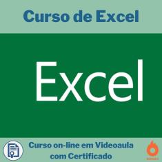 Curso on-line em videoaula de Excel com Certificado