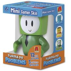 Boneco Stick Mini Gamer Skin 12cm Original-Turma do Problems - Algazar