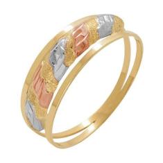 Anel de Ouro 18k Tre Bellezze, 25