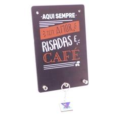 Porta Chave Risada Café