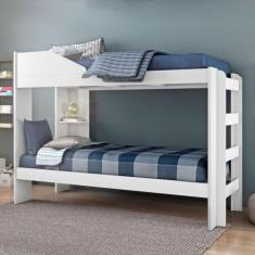 Beliche Indy Simples Solteiro Conquista Móveis, Branco