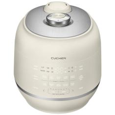 Panela de Arroz Elétrica 10 Xícaras com Limpeza Automática a Vapor e Controle Digital, 110V, Cuchen, Marfim