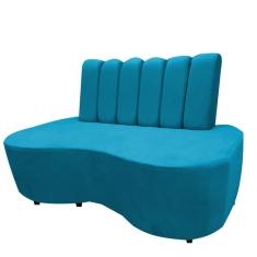Sofa Curvo Feijão Organico Lisboa Turquesa