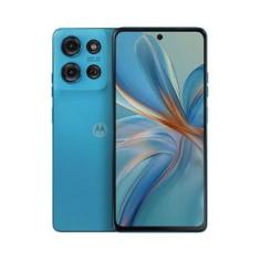 Smartphone Motorola Moto g75 Azul 5G 256GB, 8GB RAM + 8GB RAM Boost, 50MP Sony Lytia 600 Câmera Moto AI Ultrarresistência Militar