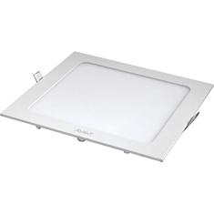 Painel Plafon LED 12W de Embutir Quadrado 17 cm, Bivolt, 6500K Luz Branco Frio ,Avant
