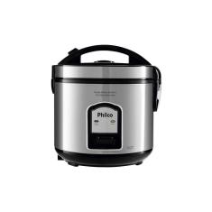 Panela Elétrica De Arroz Philco Ph5p Visor Glass Inox - Preto 127v