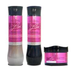 Hidrabell Liss - Shampoo 350ml+Condicionador 330G+Mascara 250G