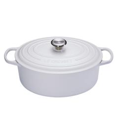 Panela Oval Signature 31 cm Branco Le Creuset