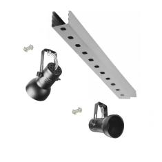 Kit 28 Spot Trilho Perfilado Eletro calha Par20 Bulbo OL7