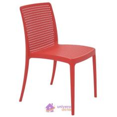 Cadeira Tramontina Isabelle Em Polipropileno E Fibra De Vidro Vermelho