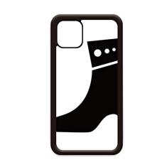 Simple Graphics — Capa preta de salto alto para iPhone 12 Pro Max para Apple Mini Mobile Case Shell