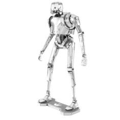 Miniatura De Montar Metal Earth Star Wars K-2SO MMS275, Prata