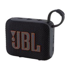 Caixa JBL Go 4 Preta, 4.2W RMS, Bluetooth, IP67 á Prova D'água, JBLGO4